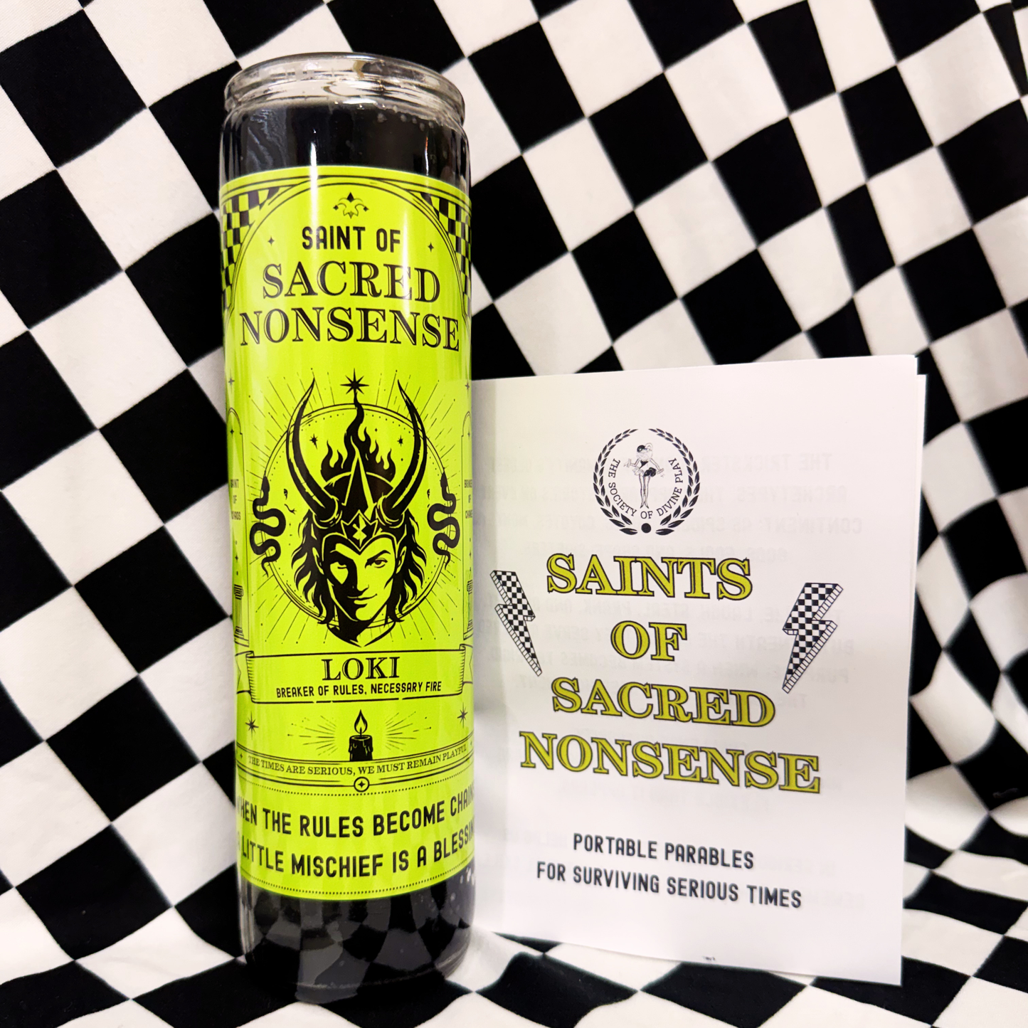 Saint of Sacred Nonsense Candles